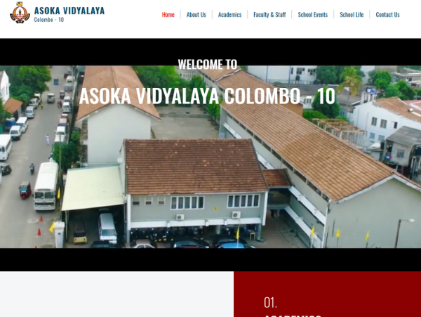 Asoka Vidyalaya Website